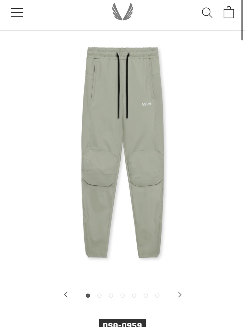 ASRV Men's Sage TETRA-LITE® MOTO JOGGER - XS